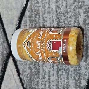 BATH & BODY WORKS BRIGHT LEMON SNOWDROP BATH SALT SOAK HOILDAYS